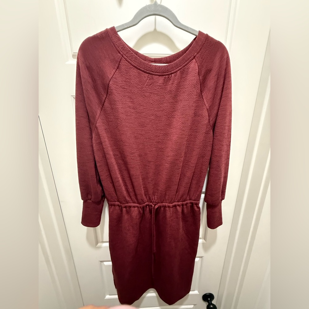 Prana. Women’s Sunrise Dress. Red. Size Medium. - Picture 4 of 12